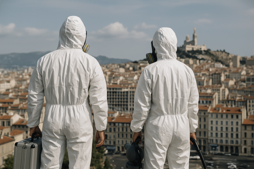 intervention débarras judiciaire Marseille avec remise en état logement expulsé.